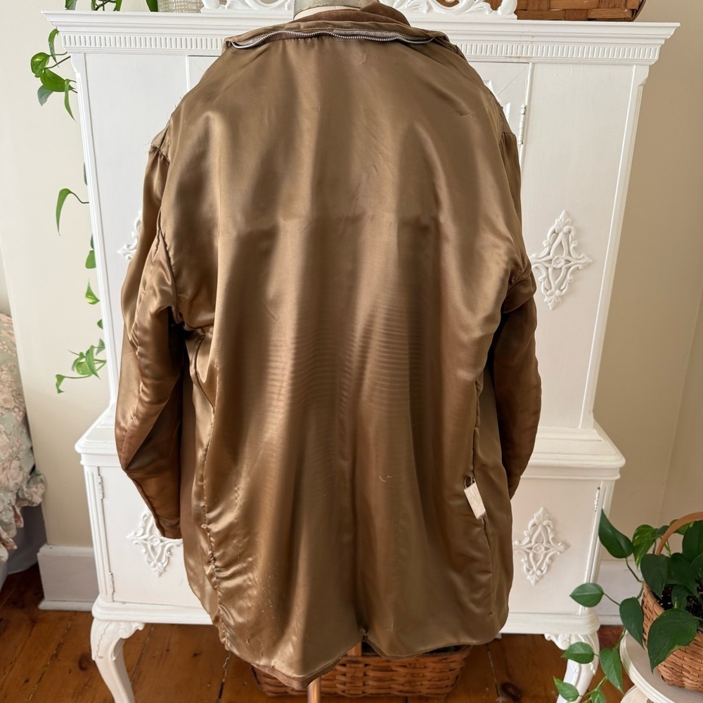 Vintage Brown Suede Shirt Jacket - Picture 10 of 15